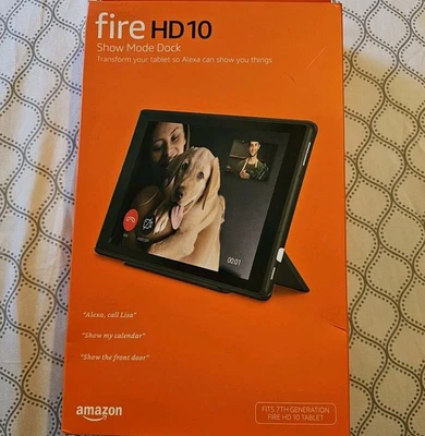 New Amazon Show Mode Charging Dock for Fire HD 10 7th Generation- Black - Image 1 of 4