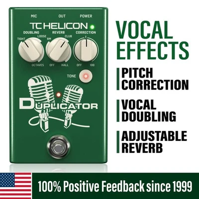 TC-Helicon Duplicator Vocal Effects | Doubling, Reverb, and Pitch Correction - Image 1 of 4
