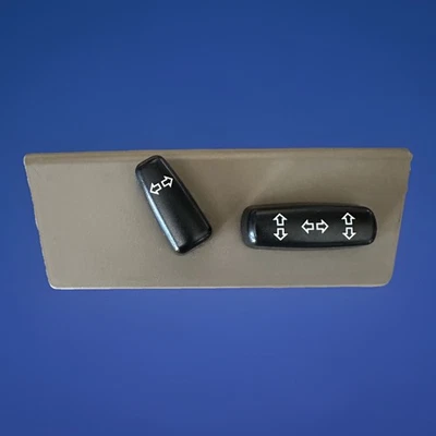 Interruptor de control del asiento eléctrico del lado del pasajero OEM 2001-2009 Volvo S60 S80 V70 Foto 1 de 4