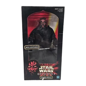 Star Wars 12" DARTH MAUL Doll/Action Figure 1999 Hasbro Episode I Collection - Picture 1 of 6
