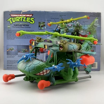 Turtlecopter 99% Complete - Vintage 1990 TMNT Teenage Mutant Ninja Turtles - Image 1 of 4