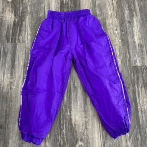 Vintage Toddler Windbreaker Pants Size 3T Girls - Purple Great Condition 90’s - Picture 1 of 5