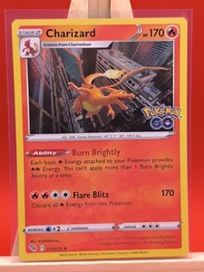 Charizard 010/078 Pokémon Go Ultra Rare Holo Pokemon Card * New * - Picture 1 of 14