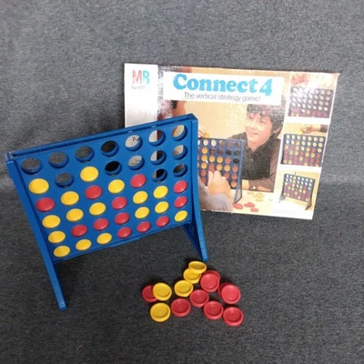 Connect 4 MB games Board Game Original Vintage 1984       100% Complete - Image 1 of 4