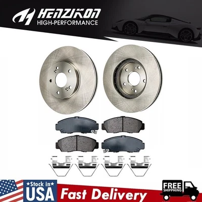 Rotores delanteros pastillas de freno de cerámica para Acura CL TL TSX Honda Accord 2003 2006-2008 Foto 1 de 4