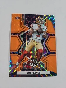 2022 Panini - Mosaic National Pride #269 Trey Lance Orange Reactive 49ers - Picture 1 of 2