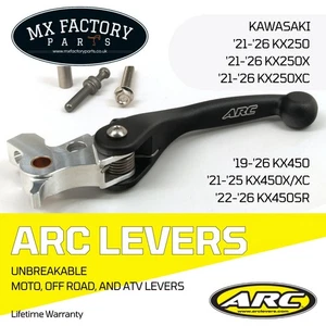 KX250 21-24 25 KX450 19-25 X XC ARC Palanca de embrague memlon compuesto suave Flex MX - Imagen 1 de 7