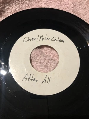CHER / PETER CETERA after All 45 Test Press VG++ Foto 1 de 2