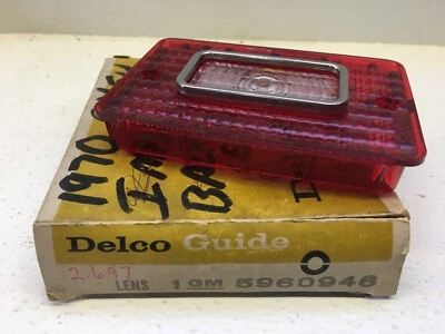 GM NOS 1970 Chevrolet Brookwood, Townsman lente de luz de respaldo 5960946 Foto 1 de 4