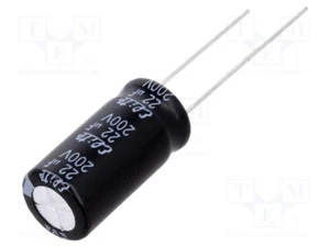 10 pieces, Capacitor: electrolytic PF2D220MNN1020 /E2UK - Picture 1 of 1