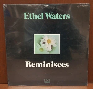 NEW Ethel Waters Reminisces LP Original Sealed Pressing on Sacred Records - Imagen 1 de 2