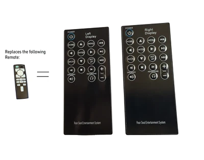 Controle remoto de DVD para Nissan Armada 2018 2019 2020 2021; Substitui 28298-1MA1A - Imagem 1 de 4