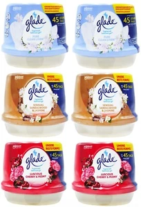 2x Glade Fragranced Bathroom Gel Bathroom Air Freshener Odour Neutraliser 45Days - Picture 1 of 4