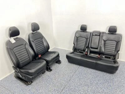 2016 Ford Edge Front Rear Black Leather Seats SEL AWD 809300 Foto 1 de 4