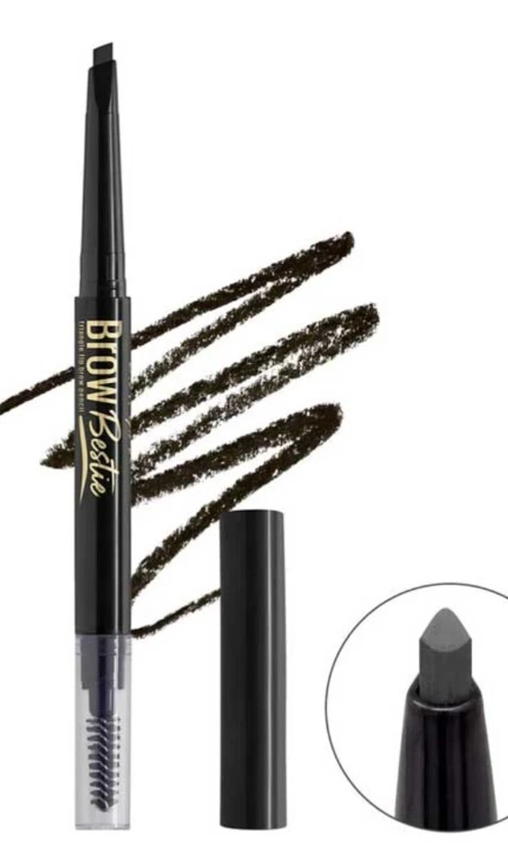 LA Girl Brow bestie triangular auto pencil black brown - Image 1 of 1