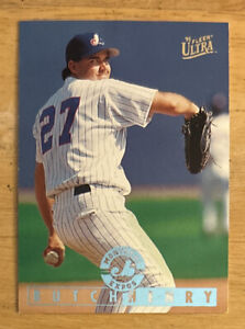 1995 Fleer Ultra But￼ch Henry Baseball Card #191 Expos Mid-To-High-Grade EXMT