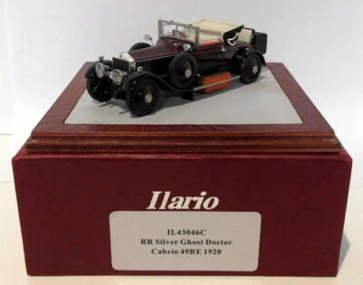 Ilario 1/43 Scale Resin IL43046C - 1920 Rolls Royce Ghost Doctor Cabrio - Photo 1/4
