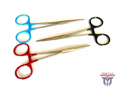 MD Kelly Hemostat Forceps 5.5" Straight Surgical Dental Instruments