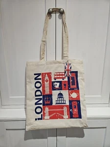 London Shopping Tote Bag - Picture 1 of 2