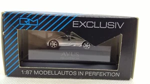 Rietze 1:87 Audi Avus quattro chrom silbermetallic schwarz in PC-OVP (XA) - Bild 1 von 1