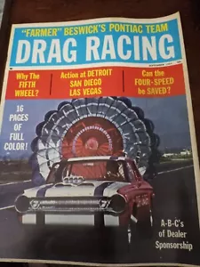 Drag Racing Magazine september 1964 Cars Racing Hot Rods Dragsters - Picture 1 of 4