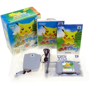 PIKACHU GENKIDE CHU Limited Edition Nintendo 64 Japan Import N64 NTSC-J Used - Picture 1 of 7