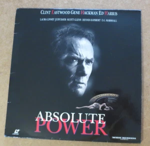 ABSOLUTE POWER (1997) LaserDisc MOVIE - Clint Eastwood - Gene Hackman - Picture 1 of 5