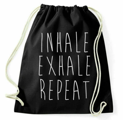 Inhale Exhale Repeat Sac De Sport Yoga Pilates - Photo 1/4