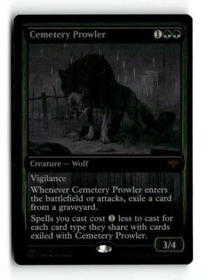 MTG | Cemetery Prowler | DBL | Foil | Moderately Played | English - Image 1 of 4