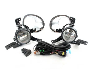 Fog Lamp Driving Light For Honda CR-V Pre-Facelift 07-09 H11 55W Chrome Cover - Picture 1 of 7