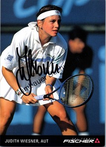 Original Autograph Judith Wiesner // Autograph Signed Signed Wiesner, 