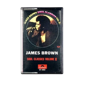 JAMES BROWN SOUL CLASSICS VOLUME II Cassette Tape 1973 Comp Funk Soul Rare - Picture 1 of 5
