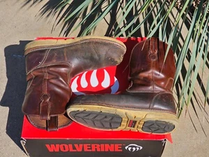 Wolverine Work Men's Boots - Brown Size 10.5EW: ~Meets minimum performance~ - Picture 1 of 7