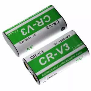 2x Li-ion 3.0v Battery For Nikon Coolpix 2100 2200 3100 3200 4100 600 CRV3 CR-V3 - Picture 1 of 4