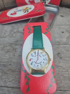 12 Days of Christmas Uhr Vintage Uhr hält die Zeit Original Box braucht Batterie - Bild 1 von 5