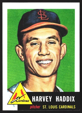1991 Topps Archives 1953 Harvey Haddix #273 RC St. Louis Cardinals - Image 1 of 2