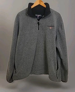 Ralph Lauren Polo Sport Fleece 1/4 Zip Pullover XL Vtg 90s Logo Activewear - Picture 1 of 6