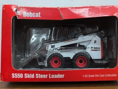 Bobcat S550 Skid Steer Loader Diecast 1:25 Construction Toy - Image 1 of 3