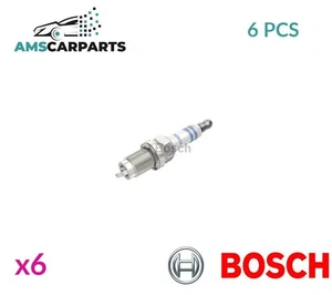 ENGINE SPARK PLUG SET PLUGS 0 242 240 675 BOSCH 6PCS NEW OE REPLACEMENT - Picture 1 of 11