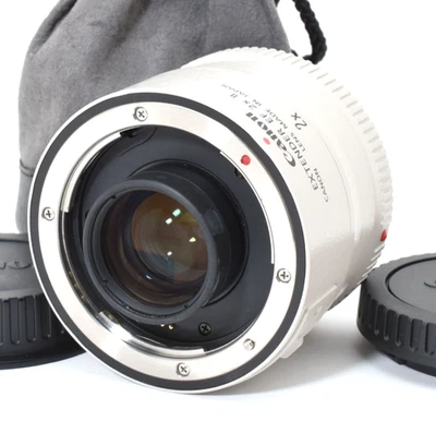 Canon EXTENDER EF 2X II Teleconverter Lens for EF EOS Excellent from Japan - Image 1 of 4