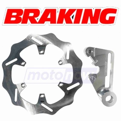 Braking Rear 240mm Oversized Rear Rotor Kit for 2013-2017 KTM 125 SX - Brake ir - Image 1 of 4