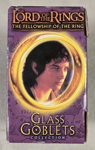 El Señor de los Anillos Comunidad FRODO Hobbit Cáliz de Vidrio Iluminado Burger King 2001 - Imagen 1 de 11