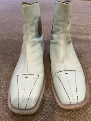 Botines planos Prada azul aguamarina cremallera trasera talla EU 39.5 US 9 1/2 Foto 1 de 4