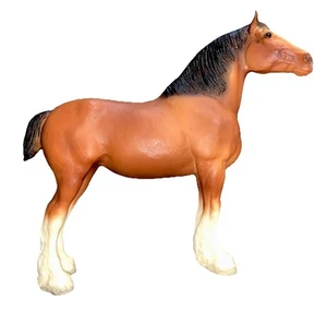 Vintage Breyer Pferd Clydesdale Stute 1969-1989 Chestnut Traditional - USA - Bild 1 von 20