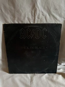 AC/DC Back in Black Vinyl LP Record (1980, Atlantic Records) SD16018 EX Cond - Picture 1 of 8
