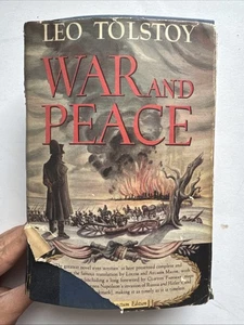 War and Peace by Leo Tolstoy 1942 Inner Sanctum Edition - Imagen 1 de 9