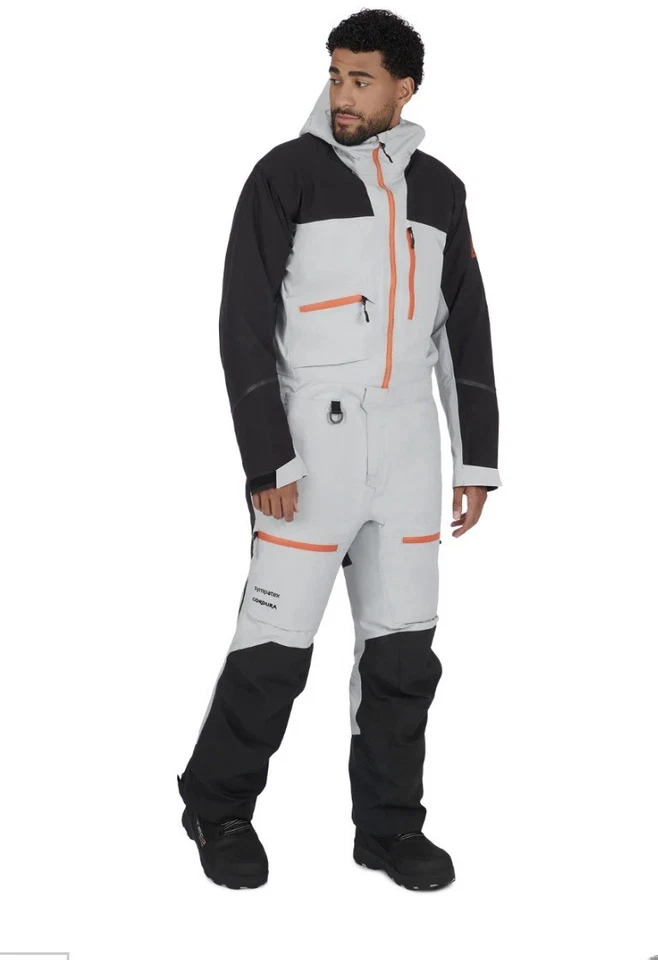 $850 Ski-Doo BC аспект унисекс XS монокостюм снегоход 1шт серый черный новый с Ярлыками E0 - Изображение 1 из 4