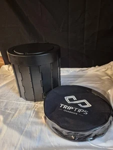 Portable Toilet 12''Camping for Adults with Lid Travel Portable Potty Calapsable - Picture 1 of 5