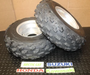 Douglas Honda Suzuki DID Front 4x144 Rims Tires Dunlop Tires 22x7x10 **E46** - Picture 1 of 8