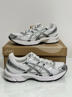 ASICS GEL-1130 Herren Laufschuhe Sneaker White Pure Silver Weiß Reinsilber